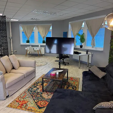 Stilvolles & Klimatisiertes Loft Mit Ausblick In Ferne 公寓 圣莱昂-罗特